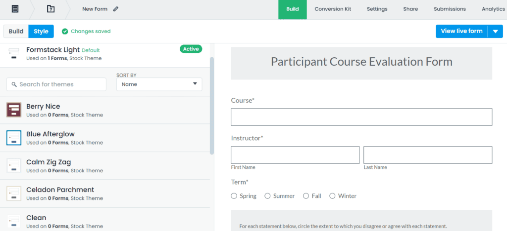 Formstack Formstack advanced features