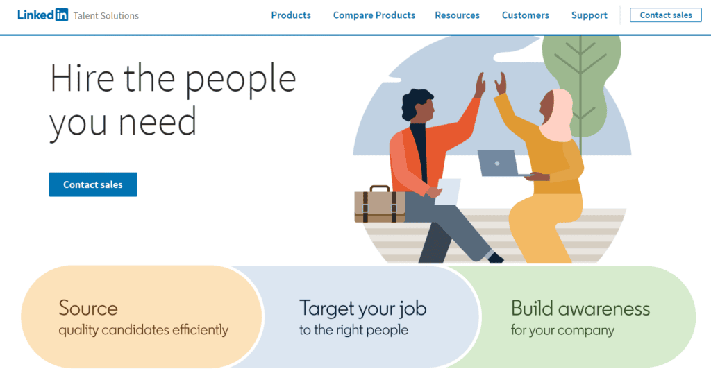 LinkedIn Talent Solutions tools for hiring managers