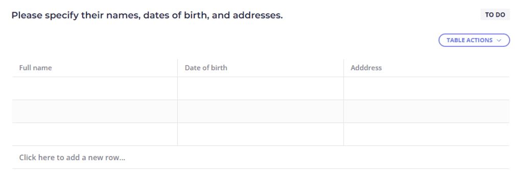 family law questionnaire template family law questionnaire template