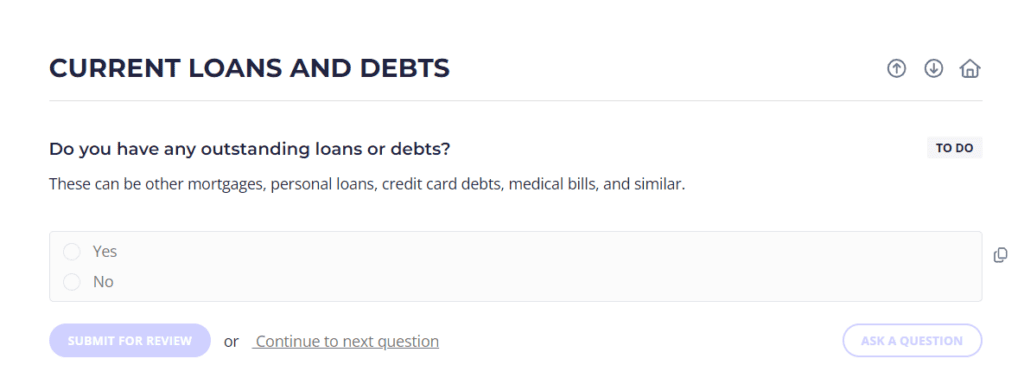 personal loan questionnaire template personal loan questionnaire template