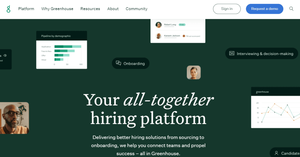 Greenouse applicant tracking system