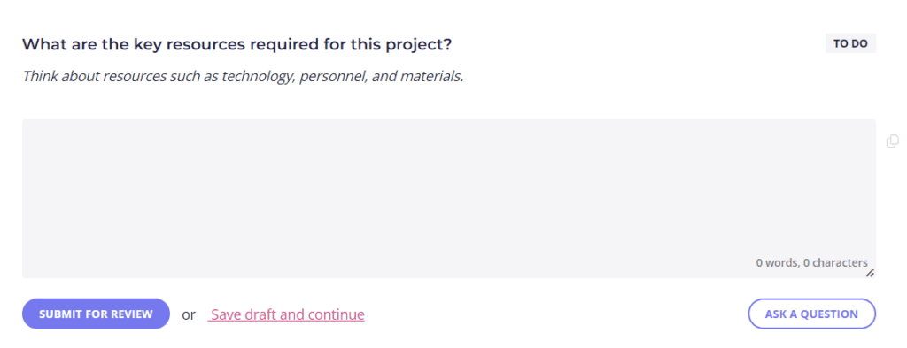 questionnaire template for a project manager questionnaire template for a project manager