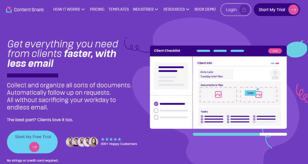 Content Snare immigration data collection software Content Snare