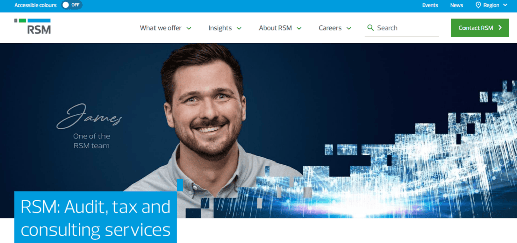 RSM top accounting services uk