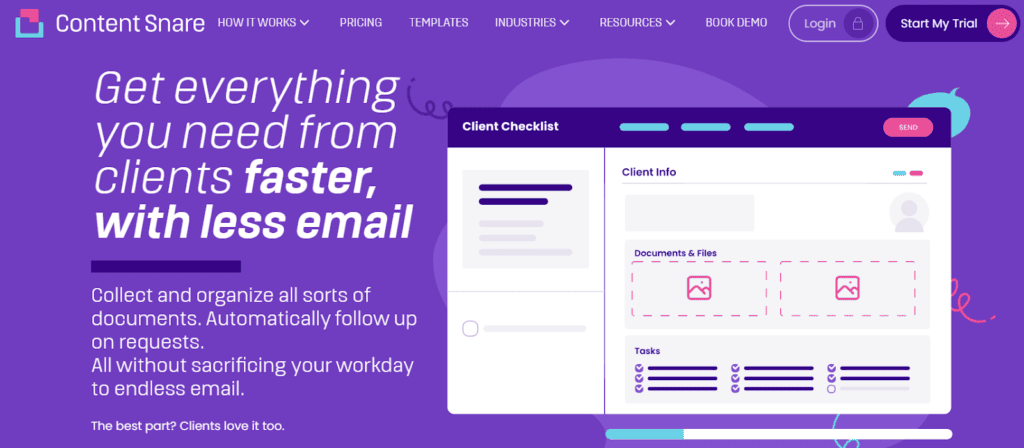 customizable client portal for client data collection Best software for accounting practices: Customizable client portal for client data collection