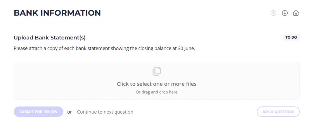 gather financial statements gather financial statements