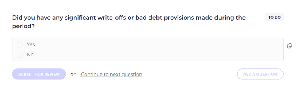audit questionnaire template