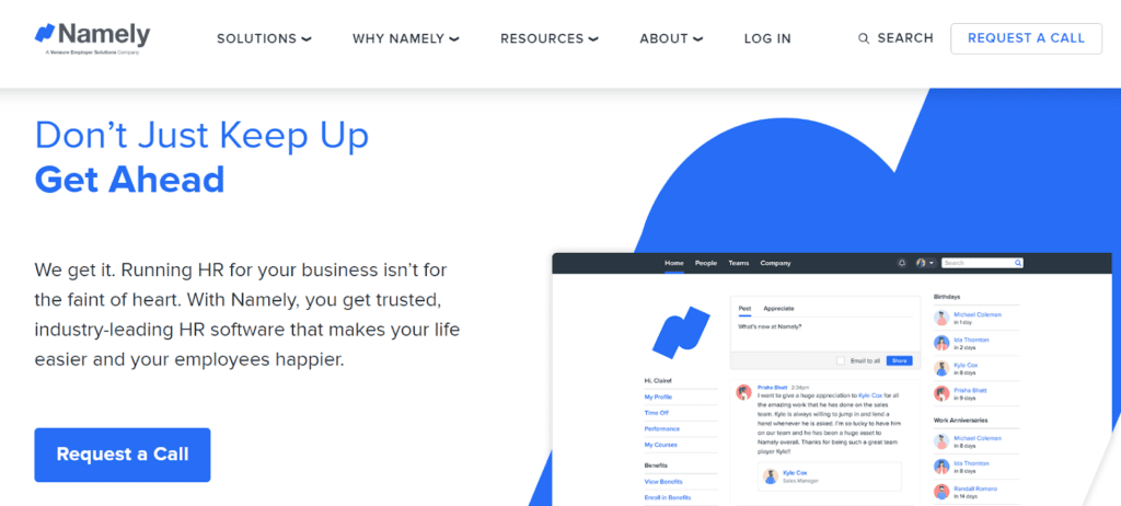 Namely HR management systems