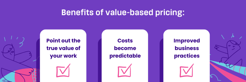 higher price point focus on value for a higher price point