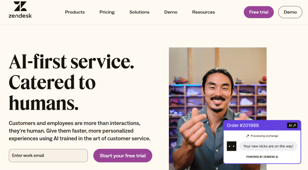 Zendesk Zendesk customer relationships tool