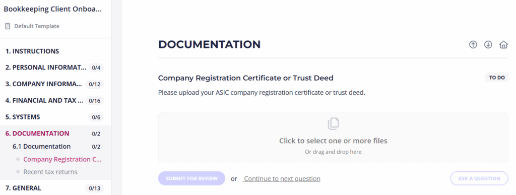 bookkeeping firm questionnaire bookkeeping firm questionnaire