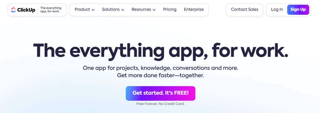ClickUp client management system ClickUp