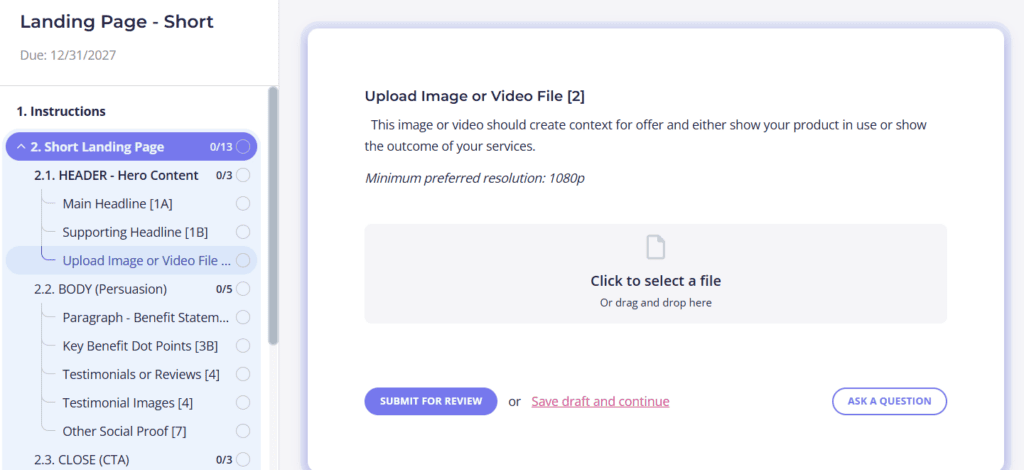 Content Snare Content Snare client portal software