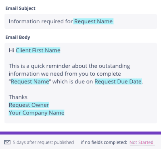 What to do if clients never send things on time