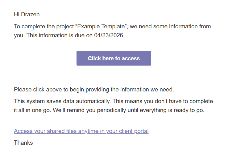 accounting client onboarding