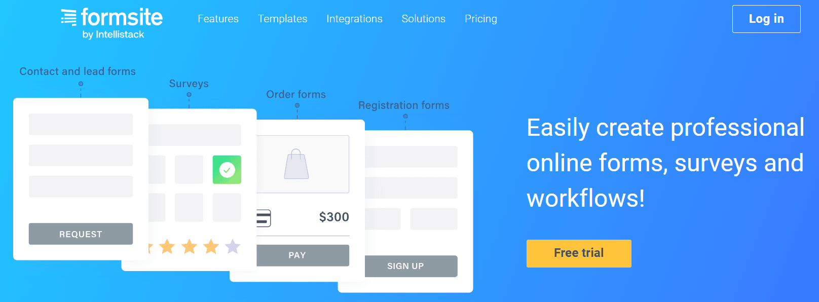 Client questionnaire software
