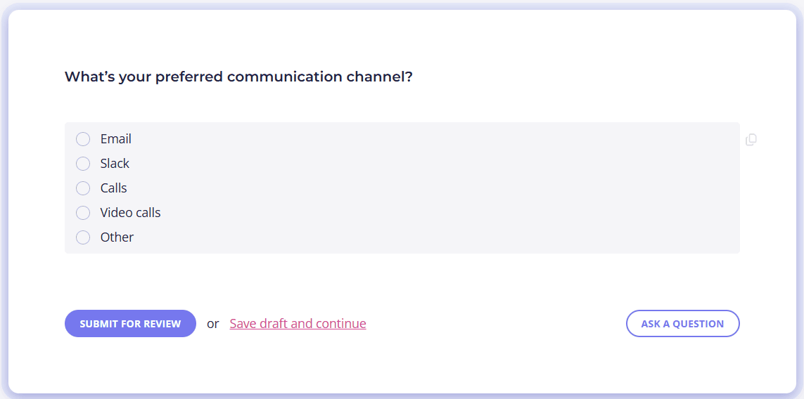 Virtual assistant client onboarding questionnaire